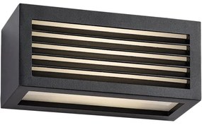 Rabalux 77100 - LED Vonkajšie nástenné svietidlo LUBLIN LED/10W/230V IP54 čierna