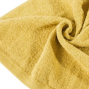 Klasický horčicový bavlnený uterák TIANA1 Rozmer: 16 x 21 cm