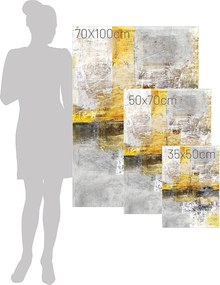 Plátno maľba Yellow Abstarct