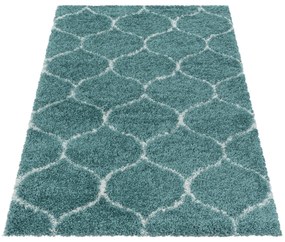 Ayyildiz Kusový koberec SALSA 3201, Modrá Rozmer koberca: 140 x 200 cm