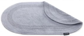 Kúpeľňový koberček Javo Cotton popolový ovál