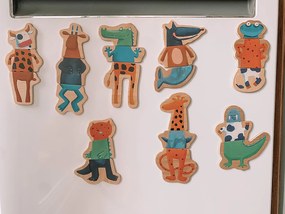 Magnetické trojdielne zvieratká