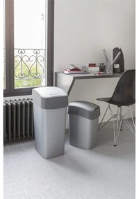 Sivý odpadkový kôš Curver Pacific, 45 l