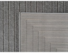 Sivý vnútorný a vonkajší koberec 200x290 cm Nova 1202 – Ayyildiz Carpets