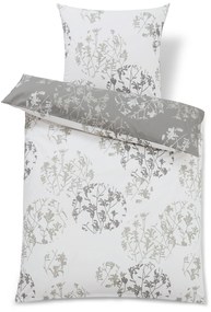 Posteľná bielizeň renforcé, sivá, štandardná veľkosť