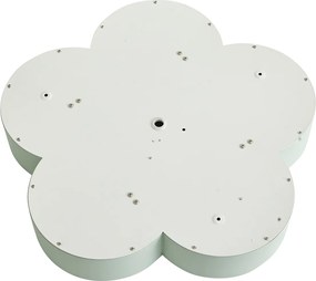 Detské stropné svietidlo zelené s bielou farbou - Lucille