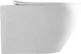 BPS-koupelny Závesná WC misa so SoftClose sedadlom HYD-4147, biela