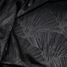 Dekorstudio Hotový záves Pierre Cardin z lesklou potlačou - čierny