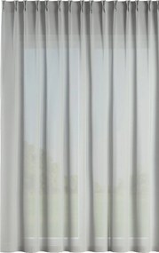 Záclona so systémom FLEX (dvojité spony flex) farba produktu krémová látka polopriehľadný, zapletaná