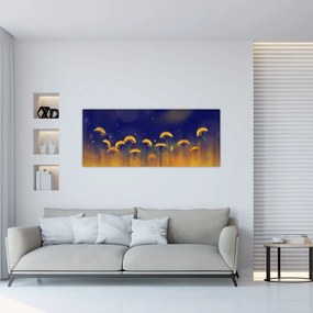 Obraz - Púpavy (120x50 cm)