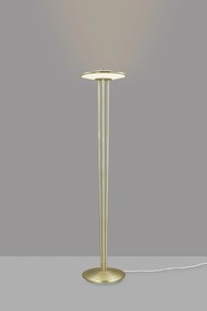 NORDLUX Rustikálna stojacia lampa LED BLANCHE, 15 W, teplá biela, mosadz