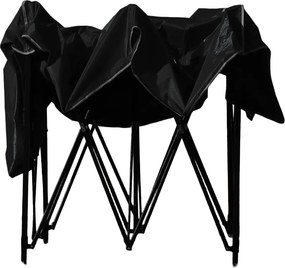 CH Záhradný nožnicový párty stan 3 x 3 m - čierna