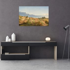 Obraz - Alexandre Calame, Swiss Landscape, reprodukcia (90x60 cm)