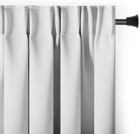 Záves AmeliaHome Blackout s multifunkčnou páskou 140x270 cm biely