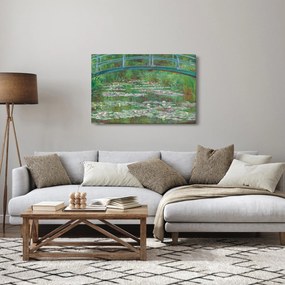 Obraz - Claude Monet, The Japanese Footbridge, reprodukcia (90x60 cm)