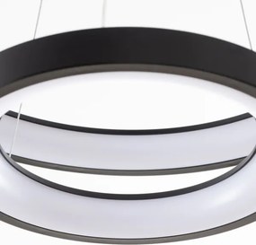 Brilagi - LED stmievateľný luster na lankách FALCON SLIM LED/68W/230V pr. 50 cm čierna +DO