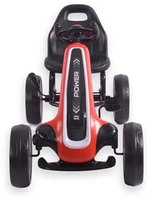 Šlapacia motokára POWER červená