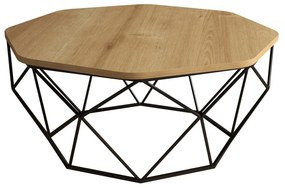 Konferenční stolek Diamond 90 cm dub přírodní