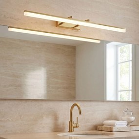 Toolight Toolight, LED nástenné svietidlo, 80cm, 13W, 4000K, APP1874-1W, zlatá lesklá, OSW-66029