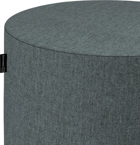 Taburetka valec, tvrdá farba produktu modrá látka zapletaná