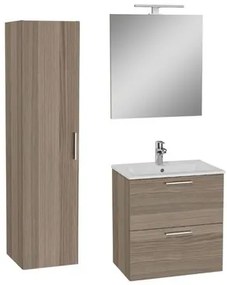 Kúpeľňová zostava s umývadlom 60 cm vrátane umývadlovej batérie, vtoku a sifónu VitrA Mia cordoba KSETMIA60C, 1 ks