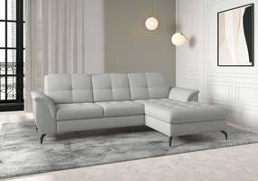 XXXLutz ROHOVÁ SEDAČKA, textil, svetlosivá Sit & More - Sedačky - 000144013311
