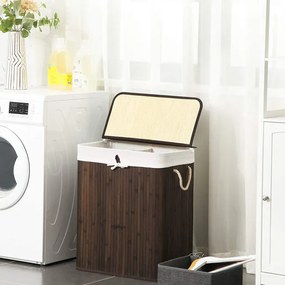 Bambusový kôš na bielizeň 100l LCB72Z