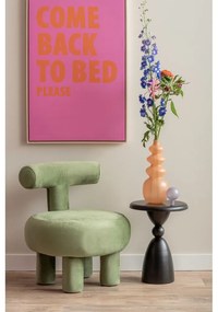 Kovový okrúhly odkladací stolík ø 34 cm Folly – Leitmotiv