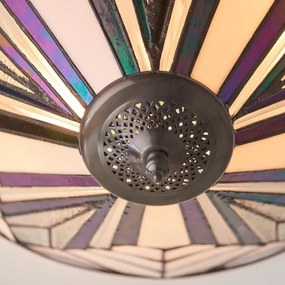 Endon 63935 - Stropné svietidlo Tiffany ASTORIA 2xE27/60W/230V priemer 48 cm