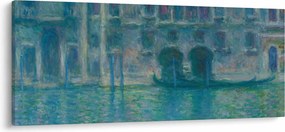 Obraz - Claude Monet, Palazzo da Mula, Venice, reprodukcia (120x50 cm)