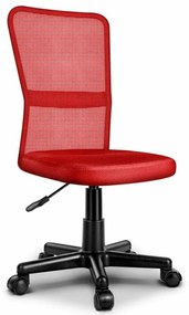 Detská otočná stolička TRESKO RS-061 - červená