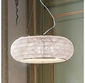 Ideal Lux - Krištáľový luster na lanku PASHA 14xE14/40W/230V pr. 65 cm chróm
