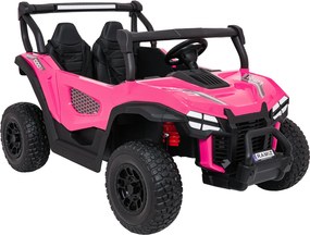 Ramiz Elektrická bugina Gravity pre deti ružová + pohon 4x4 + diaľkové ovládanie