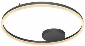 Azzardo AZ4703 - LED Stropné svietidlo HALO LED/55W/230V čierna