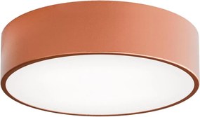 Stropné svietidlo CLEO so senzorom 2xE27/24W/230V, priemer 30 cm, medené