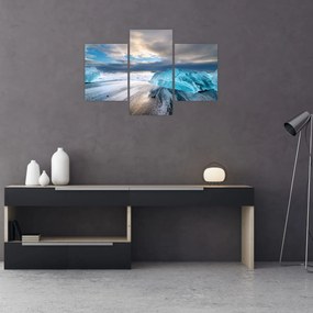 Obraz - Diamantová pláž (90x60 cm)