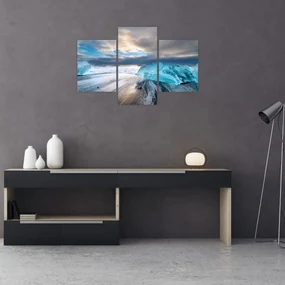 Obraz - Diamantová pláž (90x60 cm)