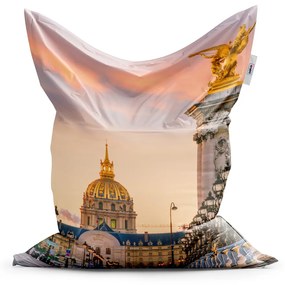 Sablio Sedací vak Classic Paríž Elysejský palác - 200x140 cm