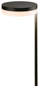 LED Vonkajšia solárna lampa LED/2W/3,7V 3000K IP54 2000 mAh čierna