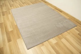 Koberec Java 274 Filc sivý / strieborný