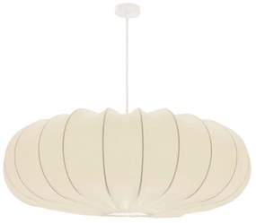 Luster na lanku CAFEE 1xE27/40W/230V pr. 66 cm biela