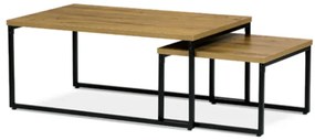 Konferenčný stolík Autronic 100x43 cm prírodná MDF CT-619 OAK