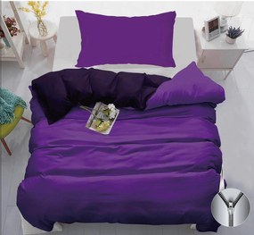 Bavlnené obliečky VIOLETTA fialové Rozmer obliečky: 70 x 90 cm | 140 x 200 cm