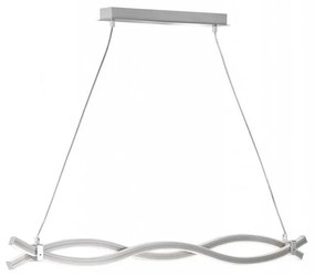 Reality - LED Luster na lanku WAVE LED/16W/230V + LED/9W