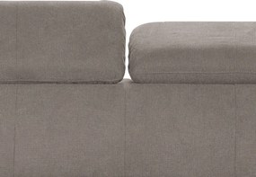 Dvojsedák Gisele, béžová taupe látka