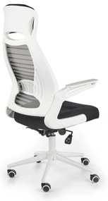 Kancelárska stolička TURI čierna/biela/sivá