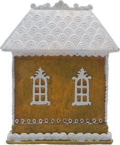 Svietiaca perníková chalúpka Gingerbread House - 12*9*15 cm