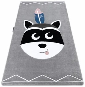 Koberec PETIT RACCOON MUKKI sivý