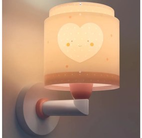 Dalber 76019S - Detské nástenné svietidlo BABY DREAMS 1xE27/15W/230V ružová