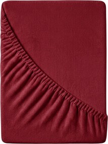 Froté plachta EXCLUSIVE vínová 90x200 cm